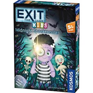 EXIT: Kids - Midnight Spooktacular - Exit Kids Midnight Spooktacular Boardgames - Jogo de tabuleiro - THAMES & KOSMOS - 5060282511996 - 26 de junho de 2025