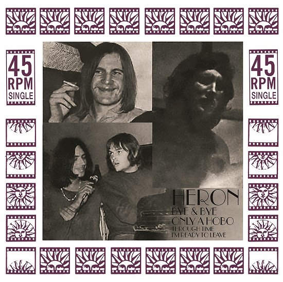 Cover for Heron · Bye And Bye (Purple Heavy Vinyl) (LP) (2021)