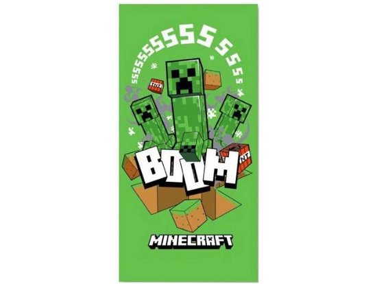 Cover for Minecraft · Creeper - Beach Towel 100% Polyester - (Toys)