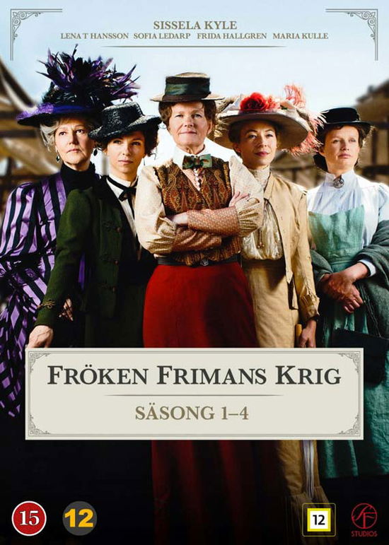 Fröken Frimans Krig S1-4 Box -  - Películas - SF - 7333018016996 - 23 de julio de 2020