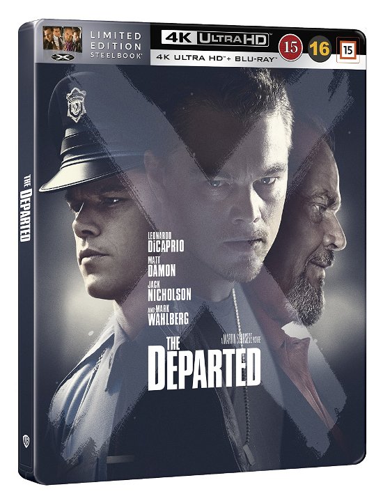 Cover for Martin Scorsese · The Departed (4K UHD Blu-ray) [Limited Steelbook edition] (2024)
