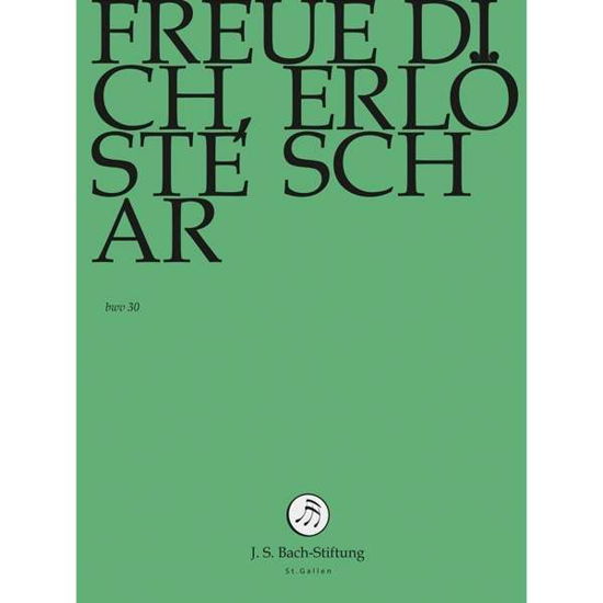 Freue dich, erlöste Schar - J.S. Bach-Stiftung / Lutz,Rudolf - Filmy - J.S. Bach-Stiftung - 7640151161996 - 10 czerwca 2016