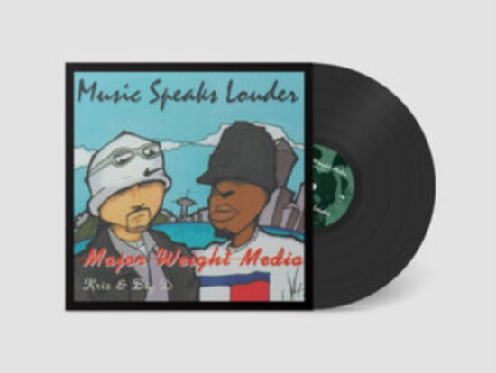 Cover for Major Weight Media · Music Speaks Louder (LP) [EP edition] (2021)