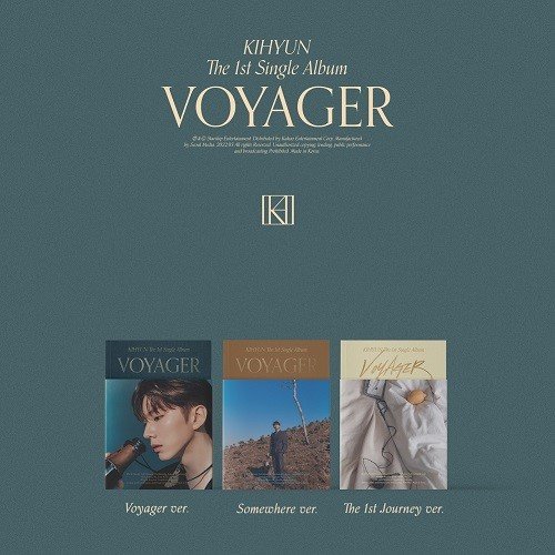 Cover for KIHYUN (OF MONSTA X) · VOYAGER (CD + Merch) (2022)