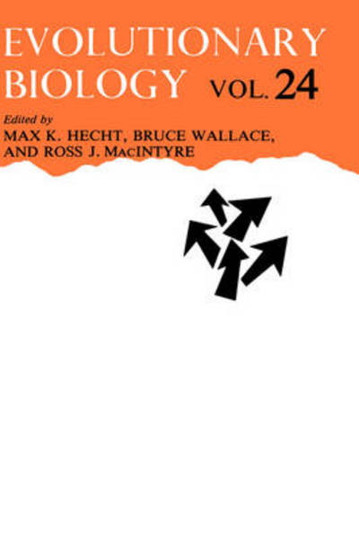 Cover for Bruce Wallace · Evolutionary Biology: Volume 24 - Evolutionary Biology (Hardcover Book) [1990 edition] (1990)