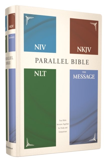 Cover for Zondervan Zondervan · NIV, NKJV, NLT, The Message, (Contemporary Comparative) Parallel Bible, Hardcover (Hardcover Book) (2023)
