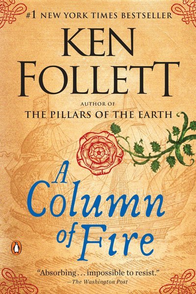 Cover for Ken Follett · A Column of Fire: A Novel - Kingsbridge (Paperback Book) (2018)