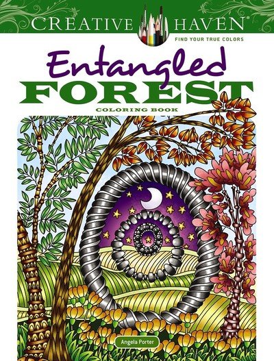 Cover for Angela Porter · Creative Haven Entangled Forest Coloring Book - Creative Haven (Paperback Book) (2019)