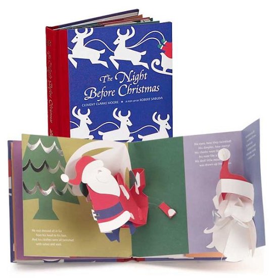 Night Before Christmas Pop-up - Robert Sabuda - Books - Little Simon - 9780689838996 - October 1, 2002