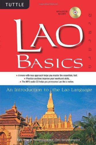 Cover for Phouphanomlack (Tee) Sangkhampone · Lao Basics: an Introduction to the Lao Language (Audio CD Included) (Tuttle Basics) (Audiobook (CD)) [Paperback with Disc edition] (2010)