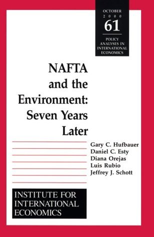 Cover for Gary Clyde Hufbauer · NAFTA and the Environnment – Seven Years Later (Paperback Book) (2000)