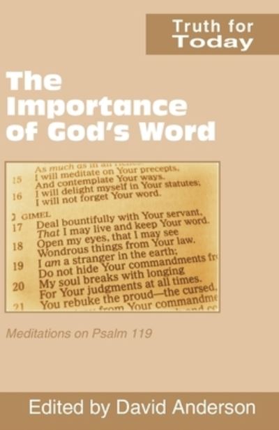 Cover for Truth for Today Team · The Importance of God's Word (Paperback Book) (2021)