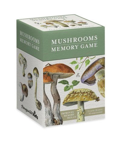 Mushrooms Memory Game - - Books - Pomegranate Europe Ltd - 9781087510996 - January 15, 2025