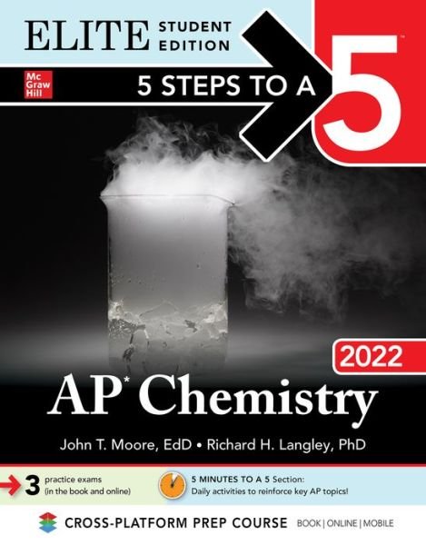Cover for John Moore · 5 Steps to a 5: AP Chemistry 2022 Elite Student Edition (Pocketbok) (2021)