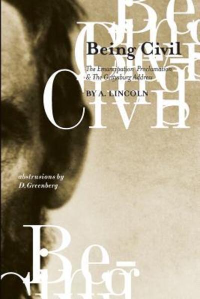 Cover for A Lincoln · Being Civil (Paperback Book) (2014)