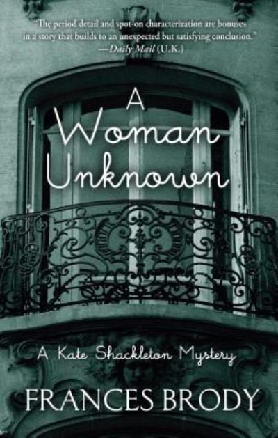 Cover for Frances Brody · Woman Unknown (Bog) (2015)