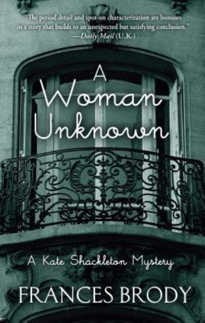 Cover for Frances Brody · Woman Unknown (Buch) (2015)