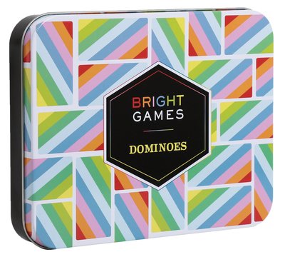Bright Games Dominoes - Bright Games - Chronicle Books - Jogo de tabuleiro - Chronicle Books - 9781452172996 - 16 de abril de 2019