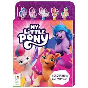 Cover for Hinkler Pty Ltd · My Little Pony Colouring &amp; Activity Set - My Little Pony (Bog) (2023)
