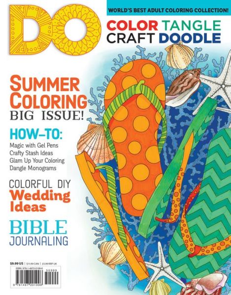 Cover for Editors of DO Magazine · Color, Tangle, Craft, Doodle (#4) (Paperback Book) (2016)