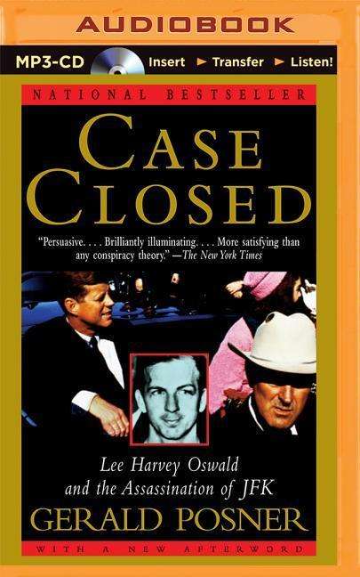 Cover for Gerald Posner · Case Closed: Lee Harvey Oswald and the Assassination of Jfk (MP3-CD) (2015)