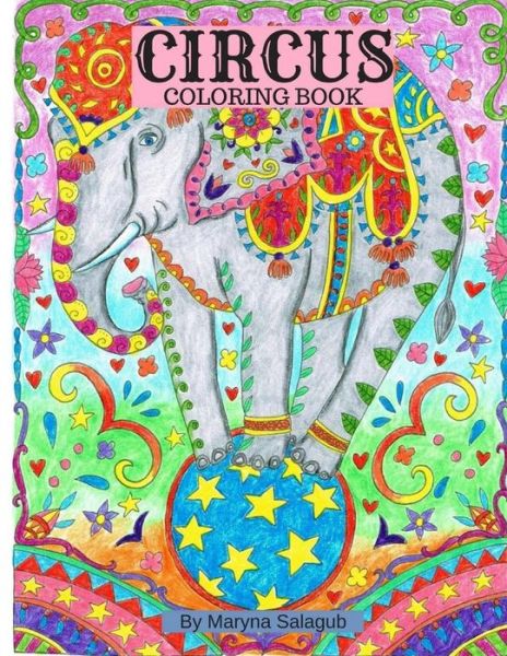 Cover for Maryna Salagub · Circus coloring book (Paperback Book) (2016)