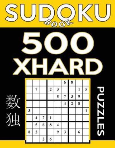 Cover for Sudoku Book · Sudoku Book 500 Extra Hard Puzzles (Pocketbok) (2017)