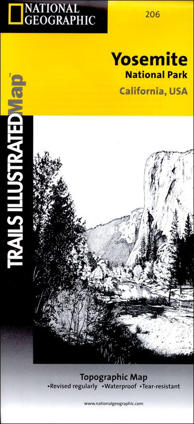 Cover for National Geographic Maps · Yosemite National Park: Trails Illustrated National Parks (Kort) [2019th edition] (2019)
