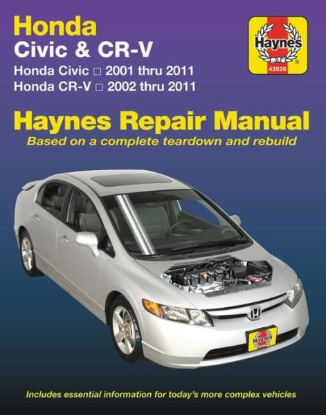 Honda Civic (01-11) - Haynes Publishing - Books - Haynes Manuals Inc - 9781620922996 - August 25, 2017