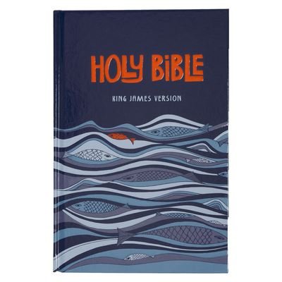 Cover for Christian Art Gifts · KJV Kids Bible, 40 Pages Full Color Study Helps, Presentation Page, Ribbon Marker, Holy Bible for Children Ages 8-12, Blue Hardcover (Buch) (2023)