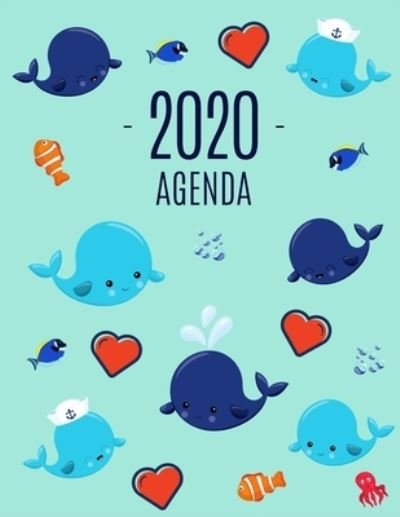 Cover for Pimpom Pianificatori · Balena Agenda 2020 (Paperback Bog) (2020)