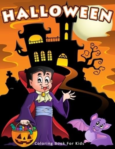Cover for Black Whale Publishing · Halloween Coloring Book For Kids (Pocketbok) (2019)