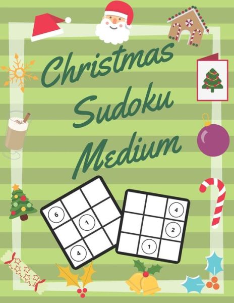 Cover for In Point Puzzle Books · Christmas Sudoku Medium (Paperback Book) (2019)