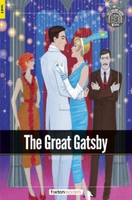 Cover for Foxton Books · The Great Gatsby - Foxton Readers Level 3 (900 Headwords CEFR B1) with free online AUDIO (Paperback Bog) (2022)