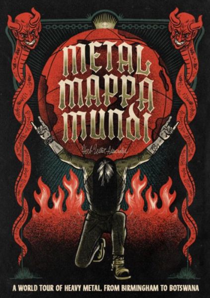 Cover for Herb Lester Associates · Metal Mappa Mundi: A global survey of heavy metal's biggest names and it most (Map) (2020)