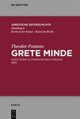 Cover for Fontane · Theodor Fontane, Grete Minde (Book) (2018)