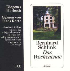 Cover for Bernhard Schlink · Schlink,B.Wochenende,5CD-A. (Bok)