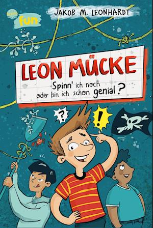 Leon Mücke (2). Spinn’ ich noch oder bin ich schon genial? - Jakob M. Leonhardt - Książki - Arena - 9783401606996 - 11 października 2024