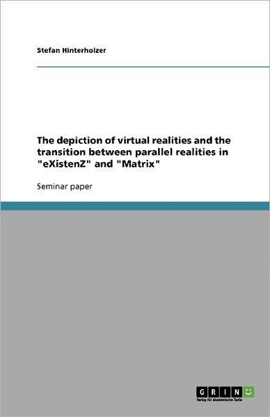 Cover for Hinterholzer · The depiction of virtual r (Book) (2007)