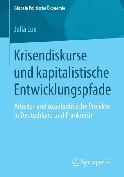 Cover for Lux · Krisendiskurse und kapitalistische (Book) (2017)
