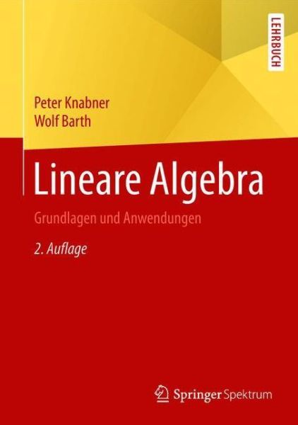 Cover for Peter Knabner · Lineare Algebra (Book) (2018)
