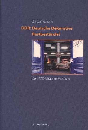 Cover for Gaubert · DDR: Deutsche Dekorative Restbe (Book)