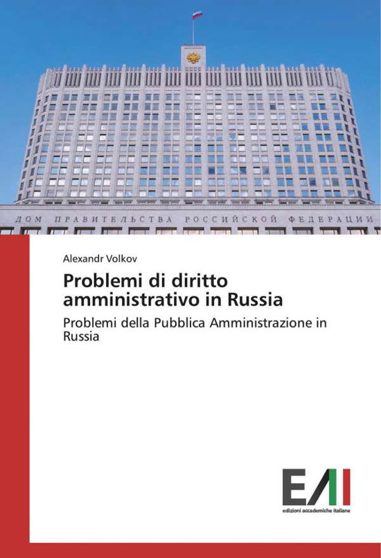 Cover for Volkov · Problemi di diritto amministrati (Book)