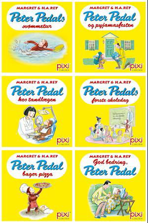 PIXI: Pixi®-serie 151: Peter Pedal (kolli 48) - Margret og H.A. Rey - Bøger - CARLSEN - 9788727099996 - 1. februar 2024