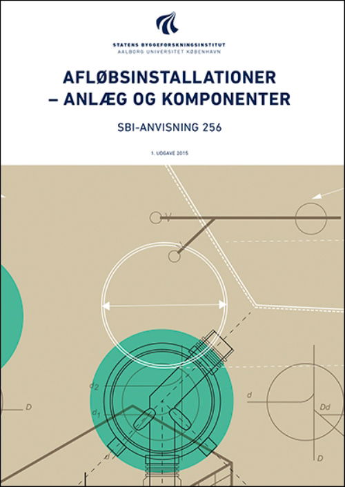 Cover for Erik Brandt; Inge Faldager · Anvisning 256: Afløbsinstallationer (Hæftet bog) [1. udgave] (2015)