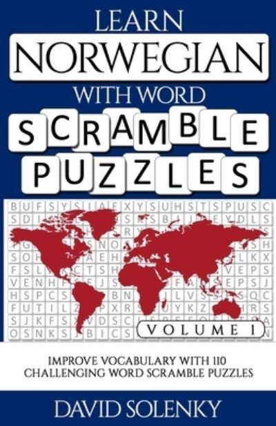 Cover for David Solenky · Learn Norwegian with Word Scramble Puzzles Volume 1 (Pocketbok) (2020)