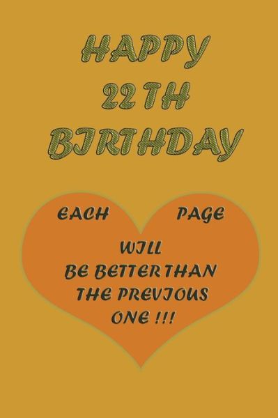 Happy 22Th Birthday - Awesome Printer - Books - Independently Published - 9798604331996 - January 25, 2020