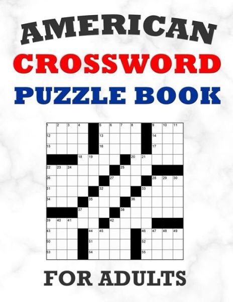 Cover for Onlinegamefree Press · American Crossword Puzzle Book For Adults (Taschenbuch) (2020)