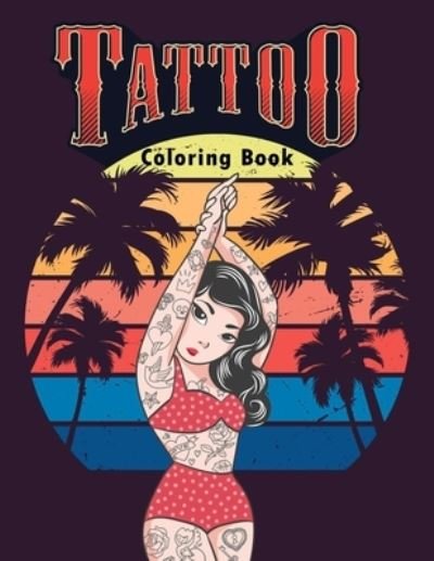 Cover for Fun Coloring · Tattoo Coloring Book (Paperback Book) (2020)
