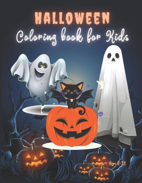 Cover for Myhalloweenhouse · Halloween Coloring Books for Kids Ages 8-12 (Paperback Bog) (2020)